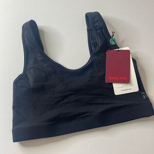 Tommy John Scoop Bralette Black XS